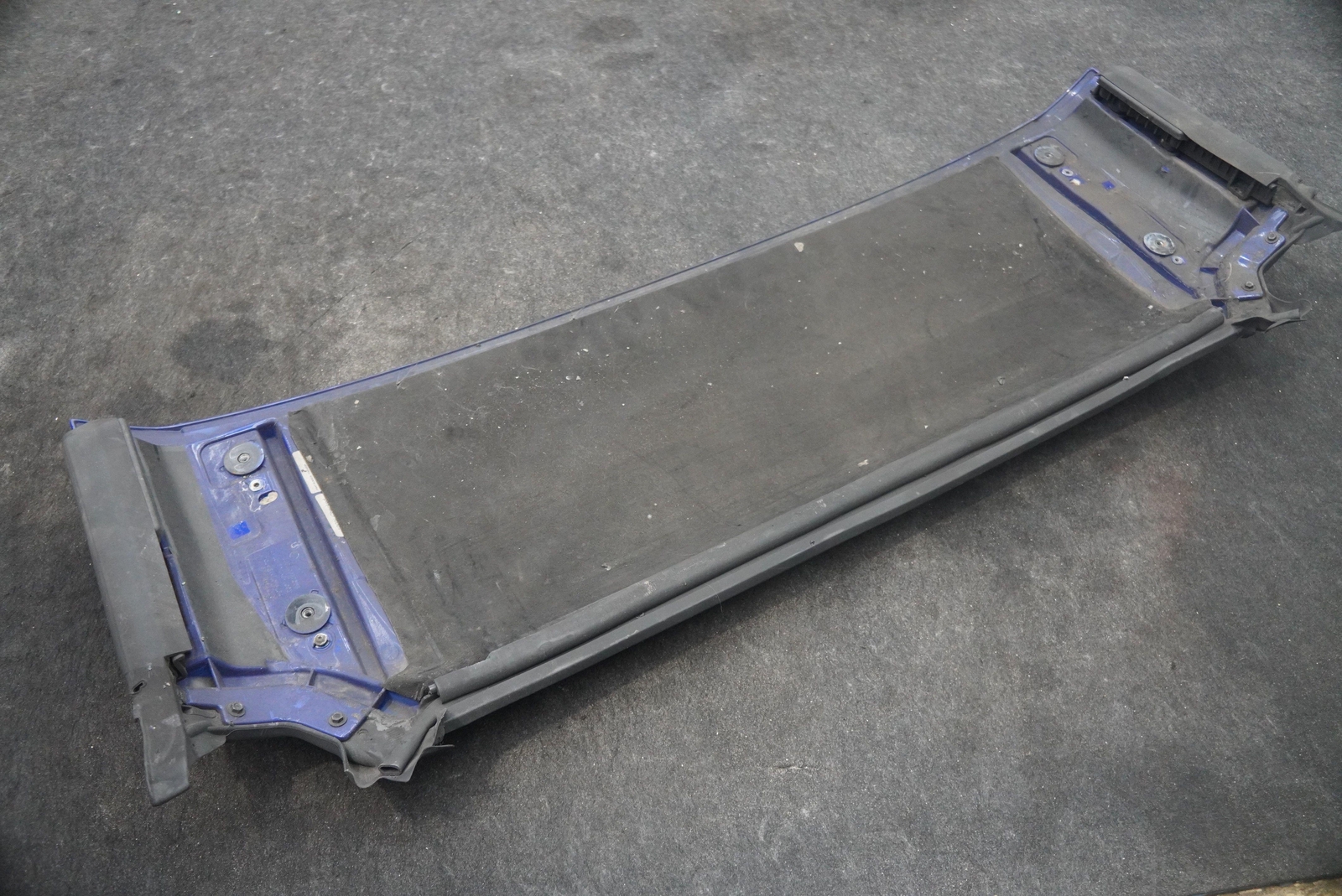 Rear Convertible Roof Top Cover Panel Aurora Blue OEM McLaren 650S Spider 2015