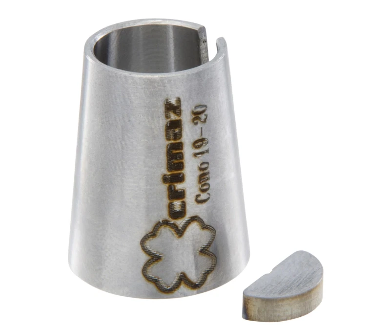 Cono riduzione tipo CRIMAZ accoppiare volano cono 20 su albero motore Vespa 50 - Immagine 2 di 4