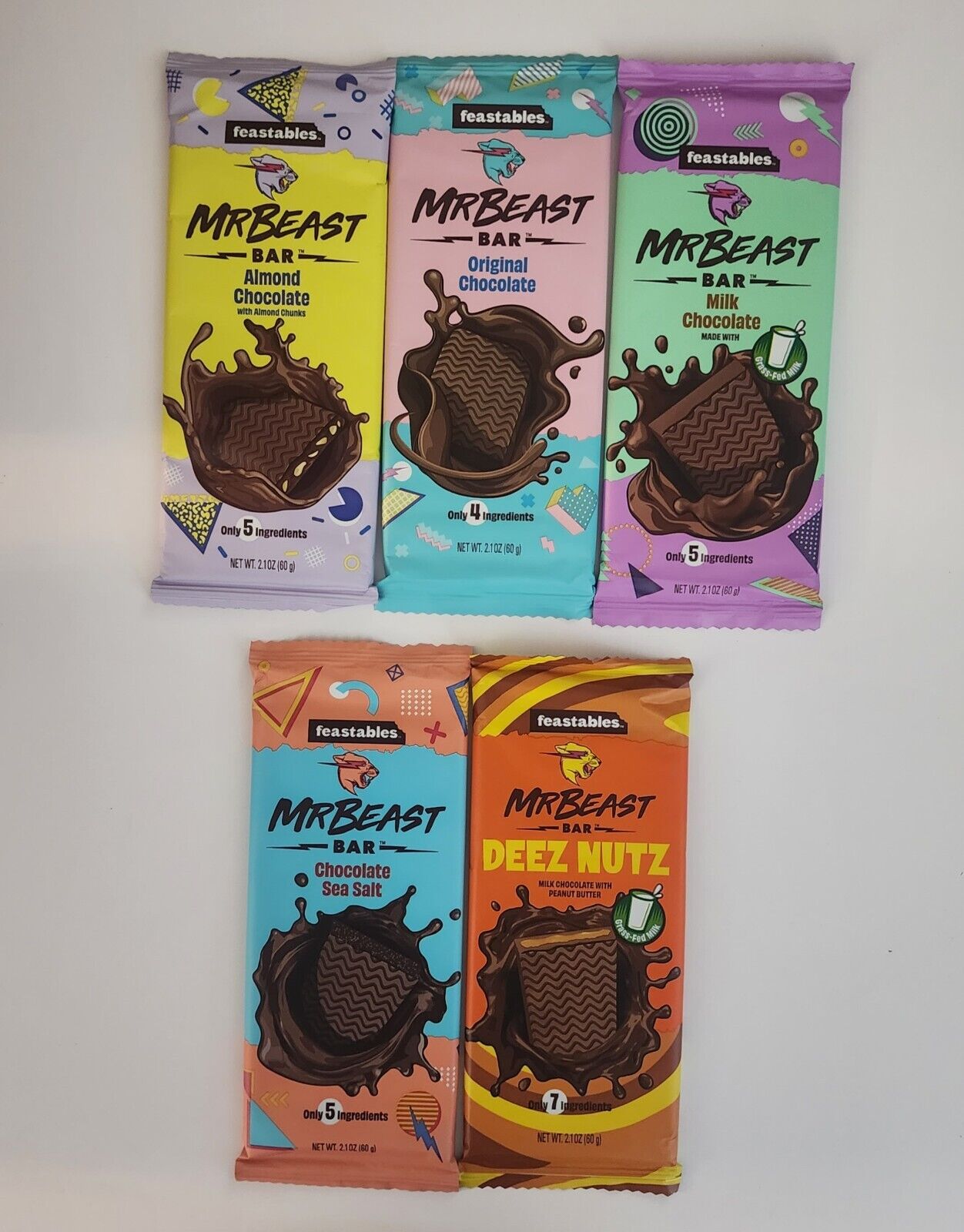 MrBeast Feastables Chocolate Bar Original