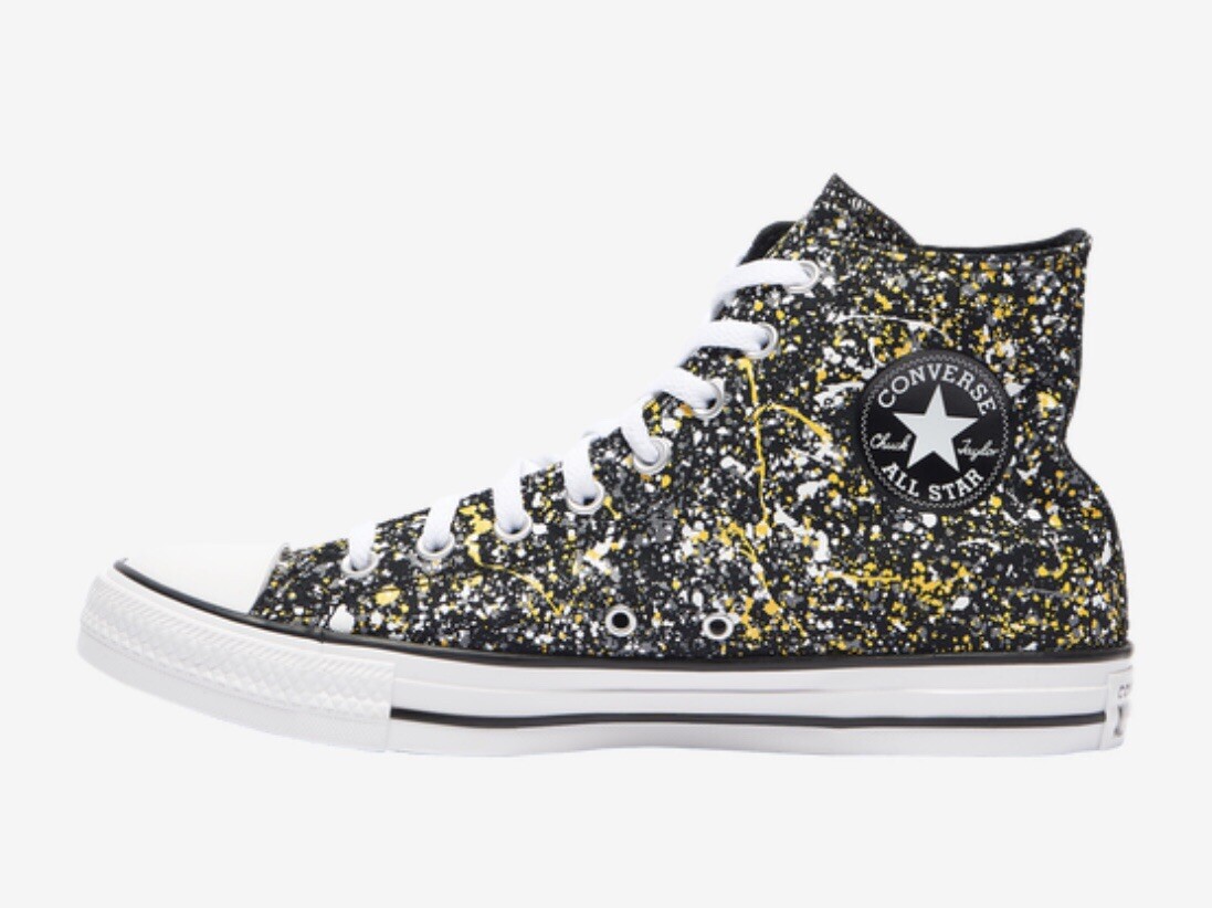 Converse Chuck Taylor All Star Hi Paint Splatter Sneakers  display picture 3