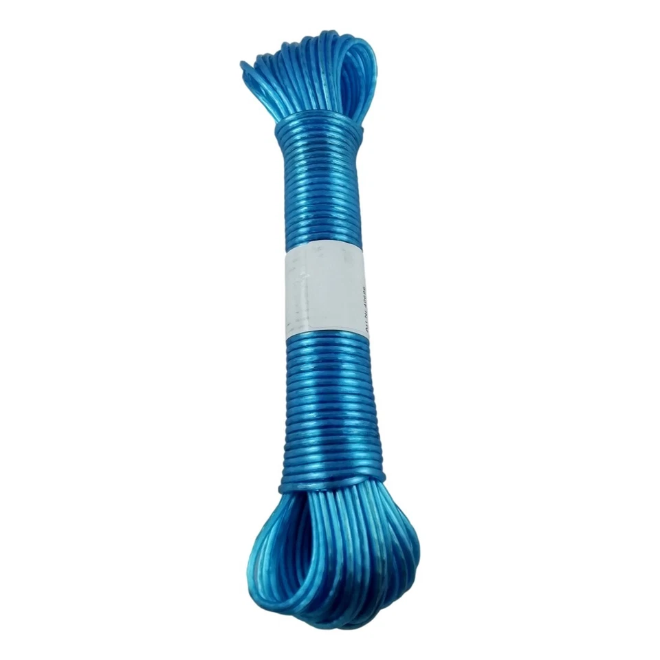Clothes rope 20 meters PVC with reinforcement steel wire 2.8 mm extension - Image 3 of 4