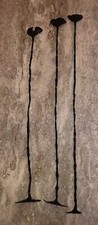 Three 14-16” Primitive Tribal Money African Dowry KISSI KISI KISSY PENNIES