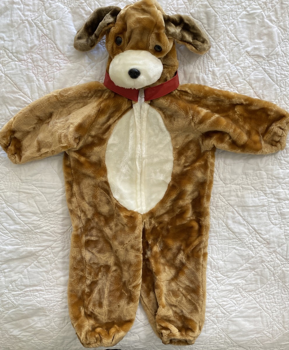 Chosun Plush Full Body Hooded Puppy Costume Jumper Size Small (2-3