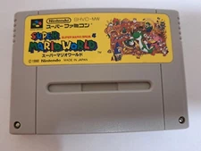 Nintendo SUPER MARIO WORLD Super Famicom  Bros Cartridge Only SFC Japan Game