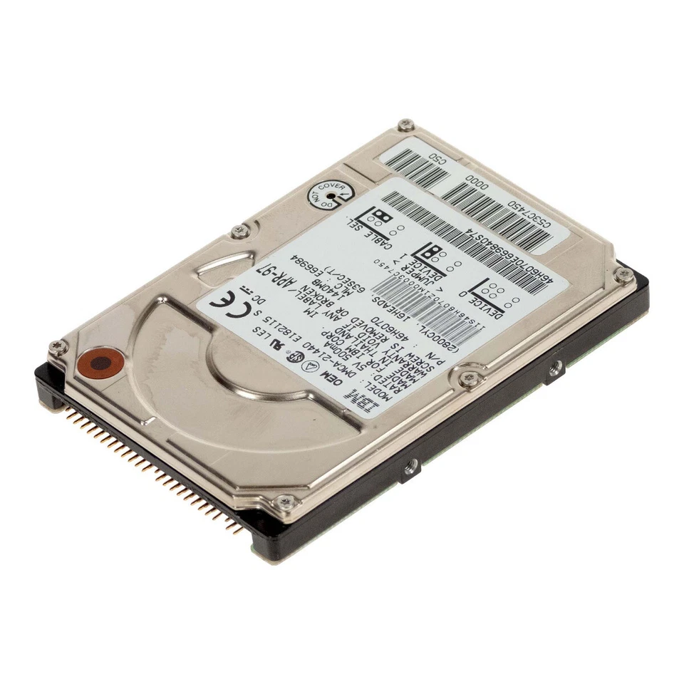IBM DMCA-21440 1440MB Ide / Ata 2.5 " 5.4K RPM 2MB Cache 46H6070 - Immagine 3 di 3
