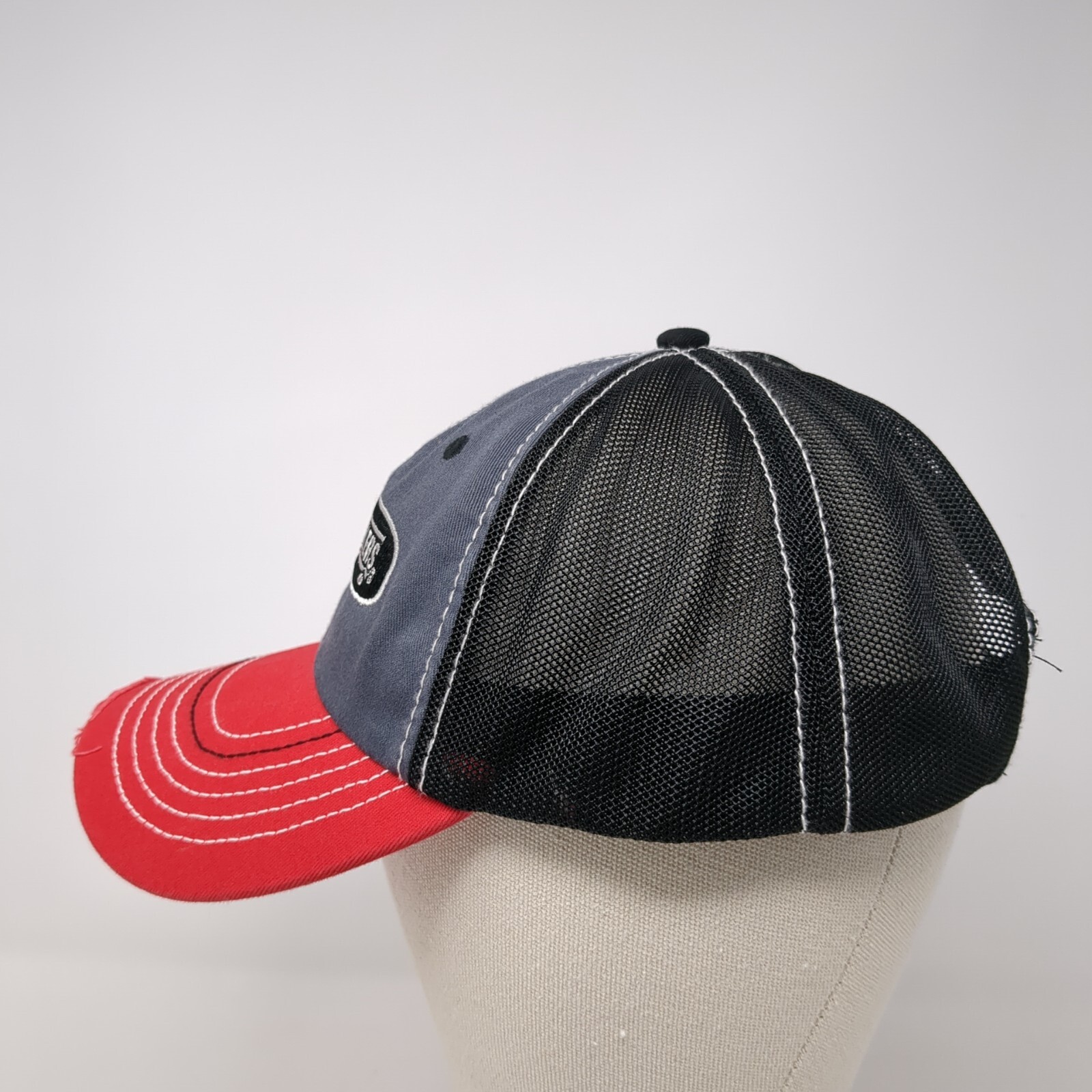 Western Trailers Strapback Mesh Back Trucker Hat … - image 3