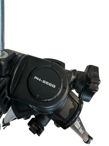 Velbon Victory 451 Black Adj Height Camera Tripod w/ PH-156 Tilt/Pan Head EUC - Picture 4 of 12