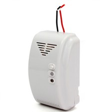 12V Gas Detector Sensor Alarm Propane Butane LPG Natural Motor Home Camper White