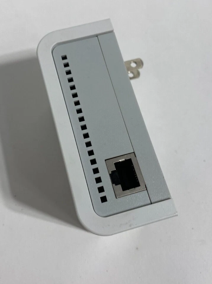 Netgear XE103 Wall-Plugged Ethernet Network Adapter, White - 85Mbps RJ-45 Fast - Image 2 of 3