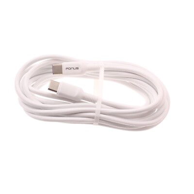 For iPhone 16/Pro/Max/Plus - PD Fast Charger Cord 6ft Long Type-C Cable Power