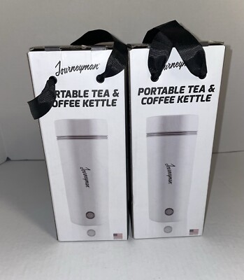 Offering A Set 2 - 12Volt Car Journeyman Portable Tea And Coffee Kettle. NEW