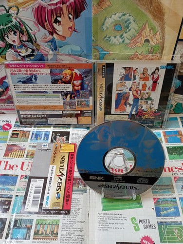 SEABASS FISHING 2 SEGA SATURN NTSC-JAPAN (COMPLETE WITH SPIN/REG CARD - GOOD CONDITION