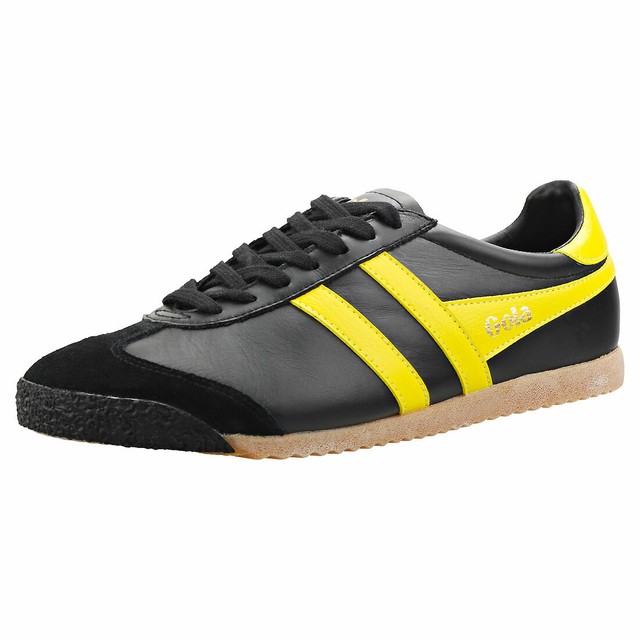 gola yellow trainers