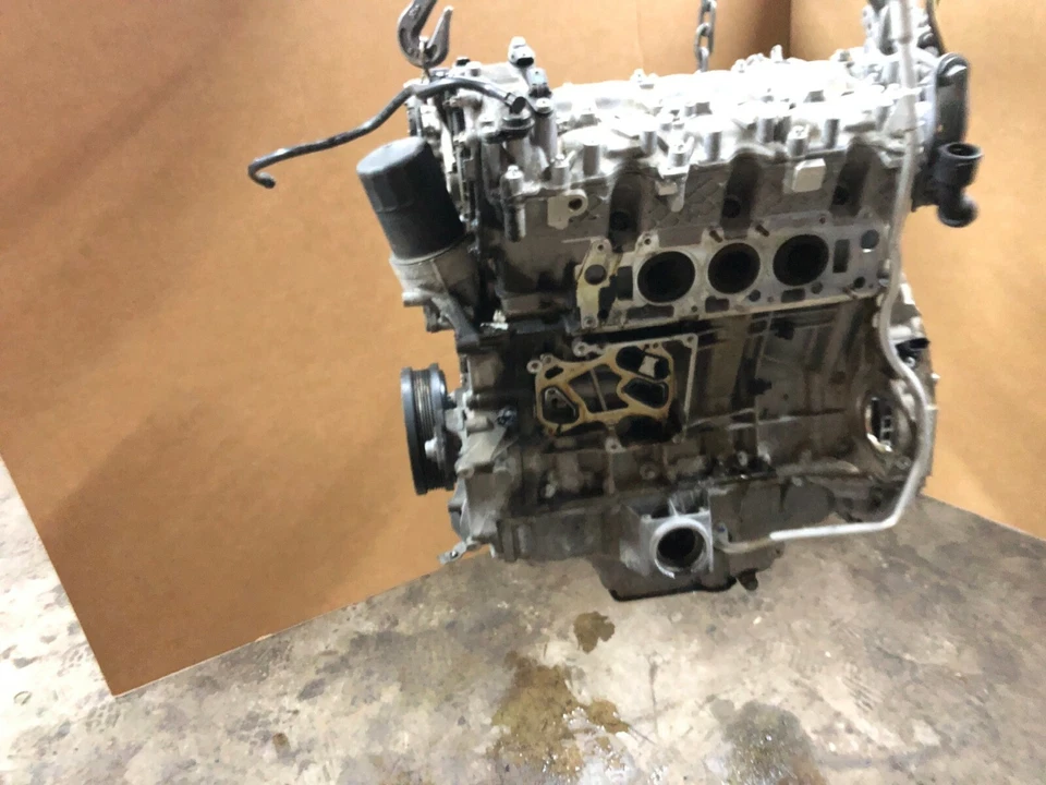 2014-2016 MERCEDES-BENZ E350 3.5L V6 发动机电机长块原始设备制造商 91,598K。 — 第 2/4 张图片