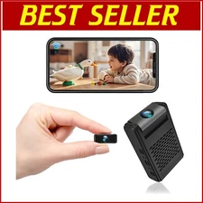 Portable Mini Camera with 4K Video & Free Storage - Ideal for Home Security