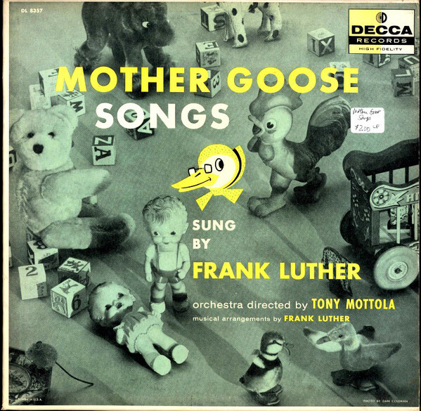 Mother Goose Songs - Frank Luther - LP | eBay