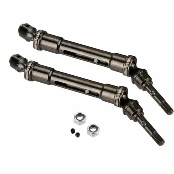 2pcs Gray Front Universal Drive Shaft Sla017 for Traxxas 1/10 Slash 4x4