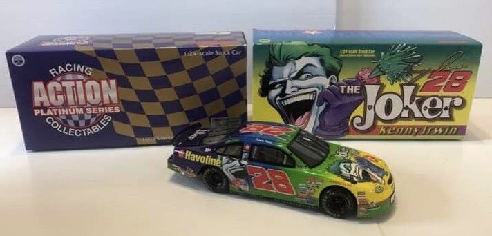 Kenny Irwin #28 The Joker Texaco 1998 NASCAR Action 1:24 Diecast
