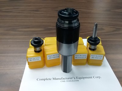1'' shank tapping head collet chuck floating & 8 positive drive P-type adapters