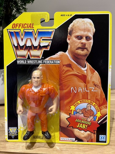 WWF Hasbro Nailz Series 7 MOC W/Protector...