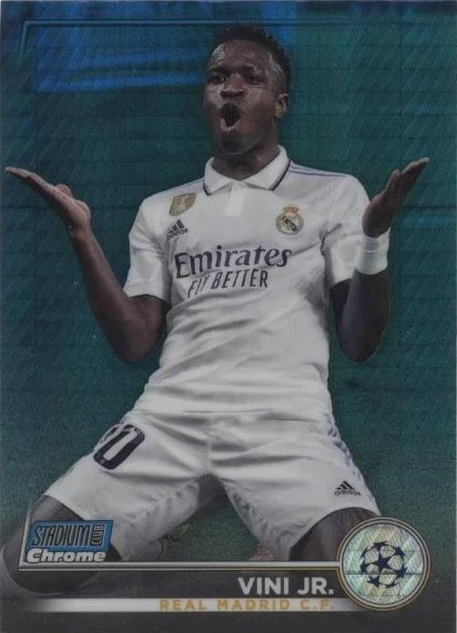 2022-23 Topps Stadium Club Chrome UEFA Club Competitions Vinicius