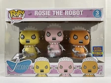 Funko Pop! Animation: The Jetsons-Rosie The Robot 3-Pack SDCC 2017 LE 2000 pcs. 