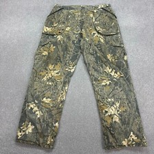 Realtree Hose Erwachsene 38 x 32 braun Zimmermann Canvas Camouflage Workwear ...