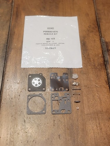 90069 Genuino ECHO LÍNEA DE GAS OJAL REPOTENCIA KIT DE PUESTA A PUNTO