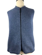 Heritage, Field Red Maple Sportswear Co Alpaca Blend Knit Full Zip Vest, Men's L