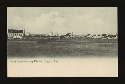 In the Manufacturing District Calgary Alberta the Manufacturing D- Old Photo