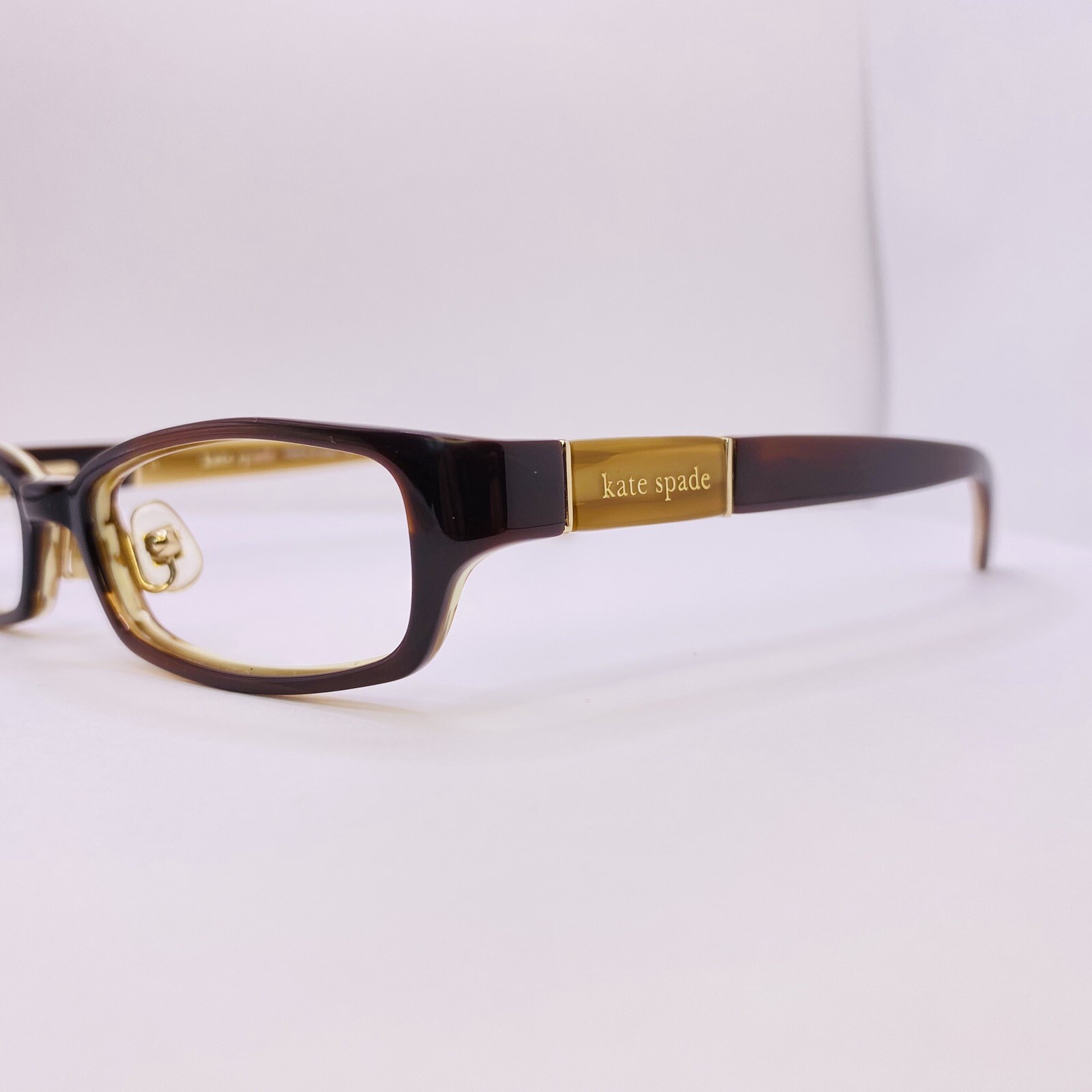 Kate Spade Angela Eyeglasses FL4 50 [] 17 135 MM Brown Cream Women’s thumbnail 8