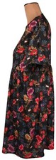 Boohoo Short Sleeve Floral Dress Sz 10