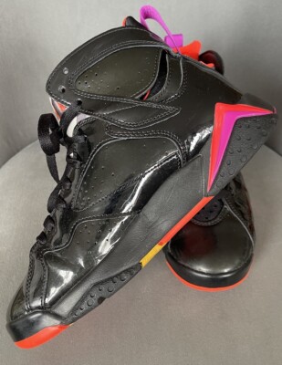 Nike Air Jordan Retro Black Patent Trainers Uk Size UK