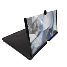 12' HD Mobile Phone Screen Magnifier Video Amplifier Folding Stand Bracket