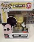 Funko Pop! Disney Mickey Mouse Peaches & Cream Funko Shop Exclusive 01 Pop NEW