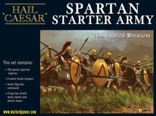 SPARTAN STARTER ARMY - HAIL CAESAR - WARLORD GAMES - TATTY BOX