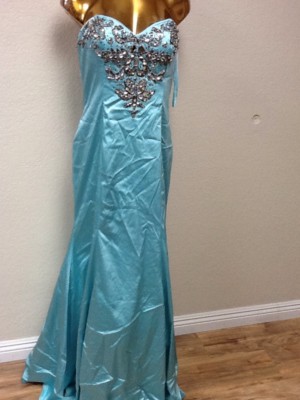 princess polly baby blue dress Green Cocktail & Formal Dresses main image 0