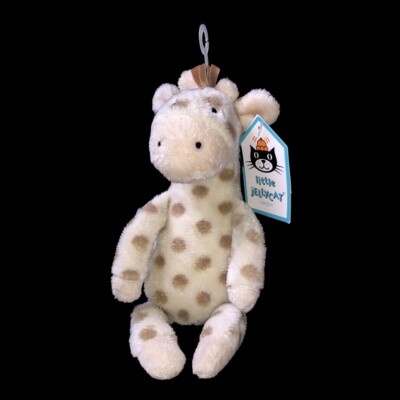 Little Jellycat “Georgie Giraffe Squeaker Toy” Soft Plush Rare