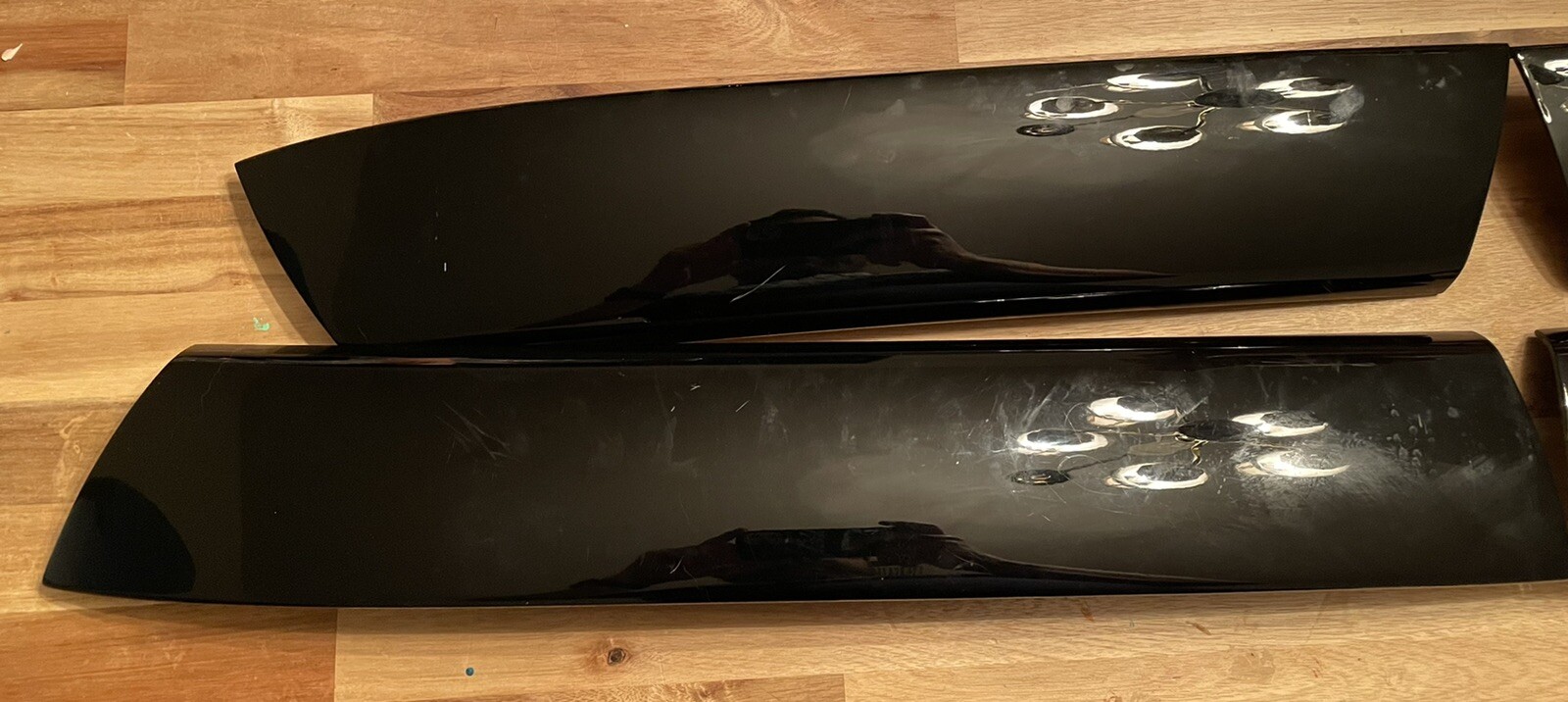 Maserati Quattroporte piano black door trim, All 4 Doors M139