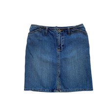 y2K Gap Light Wash Denim Short Skirt