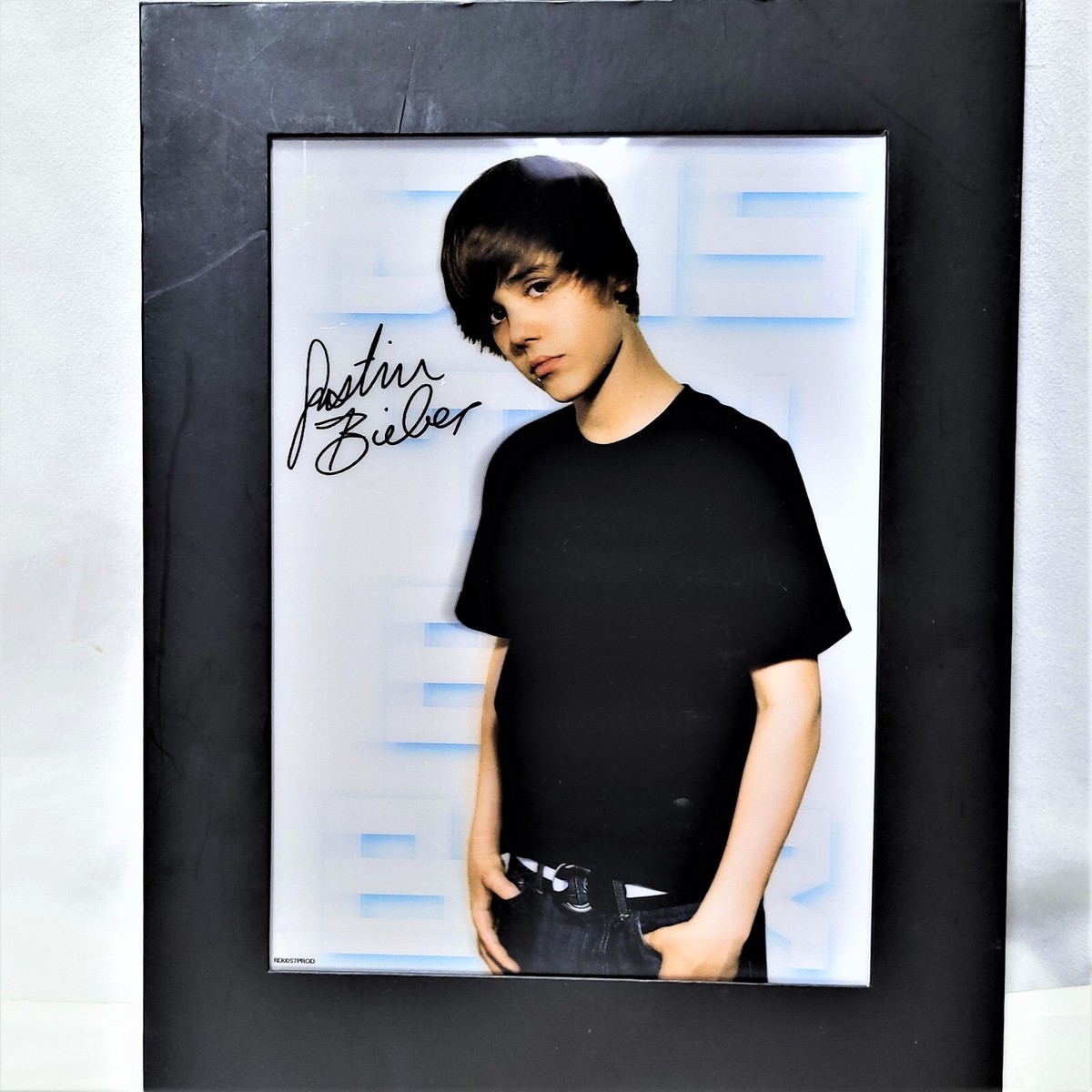Justin Bieber Rare 2010 *Lenticular Photo Shifting Image* Signed