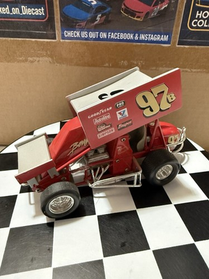 #ad #ad Aaron Berryhill #97B Berryhill Racing 1994 1 24 Sprint Dirt Car Diecast NO BOX $21.24