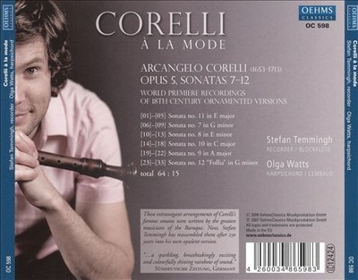 CORELLI   LA MODE NEW CD
