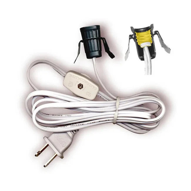 Lámpara de sal natural del Himalaya de 50 a 60 libras con cable por Foto 3 de 3