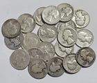 Lot of 20 ~ Silver Washington Quarter 25c Coins ~ 90% Silver ~ 1/2 Roll (R101)