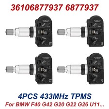 4x Reifendrucksensoren für BMW 5er G30 G31 F40 3er G20 X3 G01 X5 G05 RDK 6877936