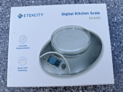 Etekcity Food Kitchen Bowl Scale, Digital Ounces and Grams for Cooking, New