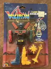 VINTAGE 1984 VOLTRON LION FORCE ASSEMBLER ON CARD LJN NRFB NRFC MOC GoLion