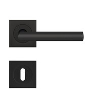 Karcher TüRdrüCker Rosettengarnitur ER28Q Rhodos Quadratisch Kosmos Schwarz