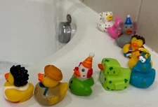 Rubber Ducks in Bulk,Assortment Duckies for Jeep Ducking Floater Duck Bath Toys